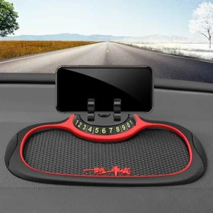 4 In 1 Non Slip Car Desk Mobile Pad, Car Dashboard Stand, Anti-Slip Car Dashboard Mobile Holder