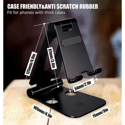 Plastic Adjustable Mobile Phone Foldable Holder