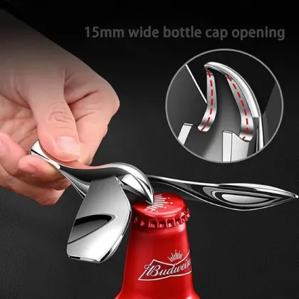 Balancing Bird Bottle Opener Multi functional Balanced Bottle Opener Metal Balancing Bird Showpiece